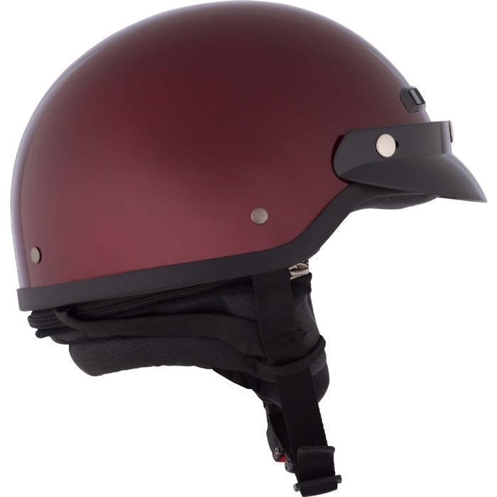CKX VG500 SOLID HELMET 2025 - Glossy Red Wine