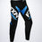 Revo Youth Pants in Black/Blue - Front 