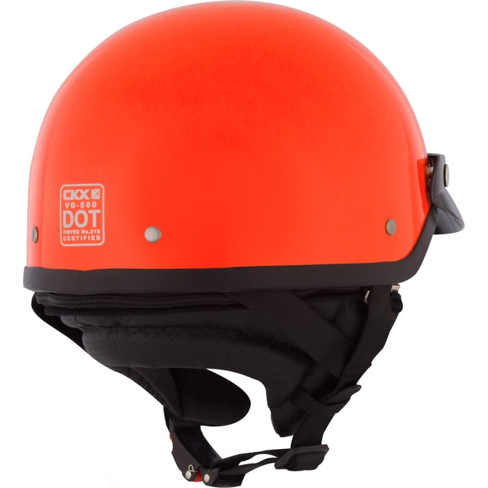 CKX VG500 SOLID HELMET 2025 - Glossy Orange
