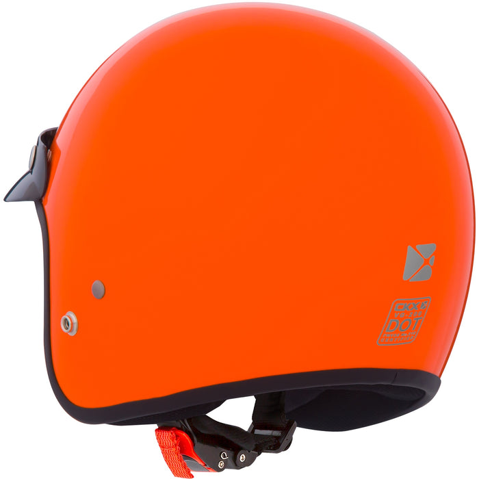 CKX VG200 SOLID HELMET 2025 - Glossy Orange