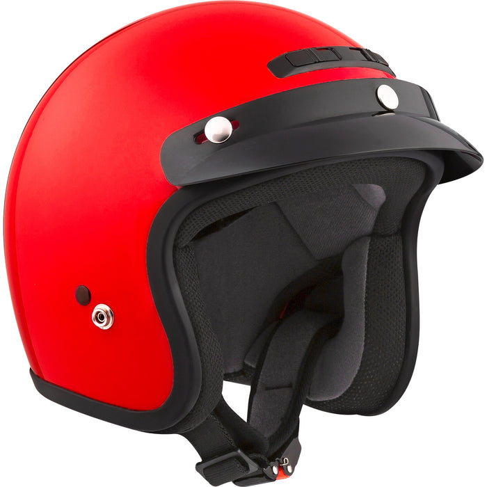 CKX VG200 SOLID YOUTH HELMET 2025 - \Glossy Red