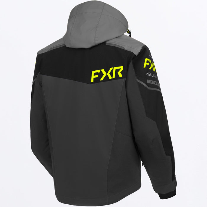 FXR Helium X 2-in-1 Jacket in Asphalt/Ti/HiVis