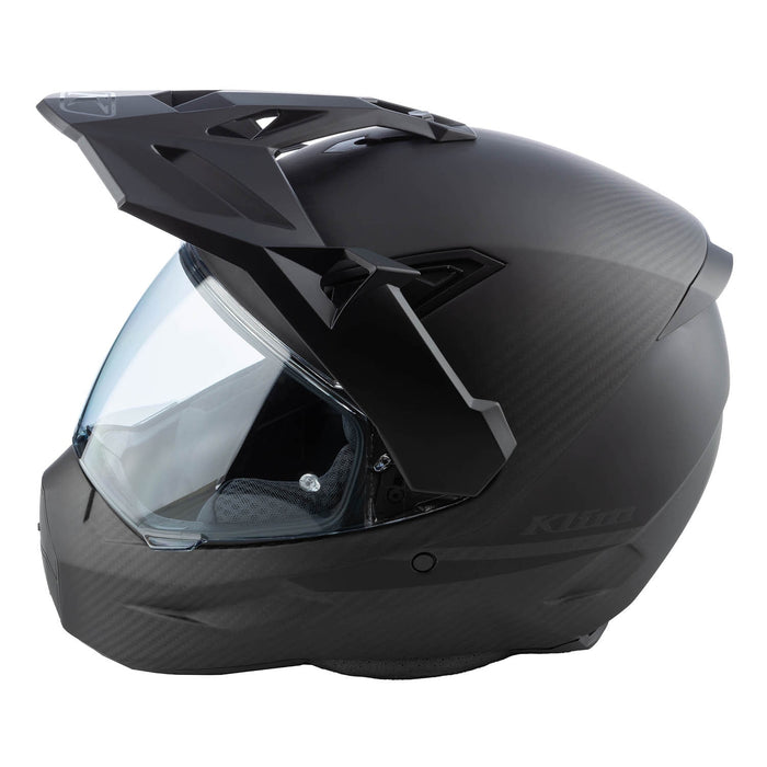 KLIM X1 ALPHA SOLID HELMET - ECE/DOT 2025 in Carbon Matte Black