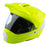 KLIM X1 ALPHA SOLID HELMET - ECE/DOT 2025 in Gloss Hi-Vis - White