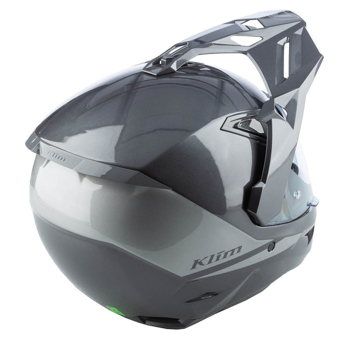 KLIM X1 ALPHA SOLID HELMET - ECE/DOT 2025 in Gloss Metallic Asphalt - Monument