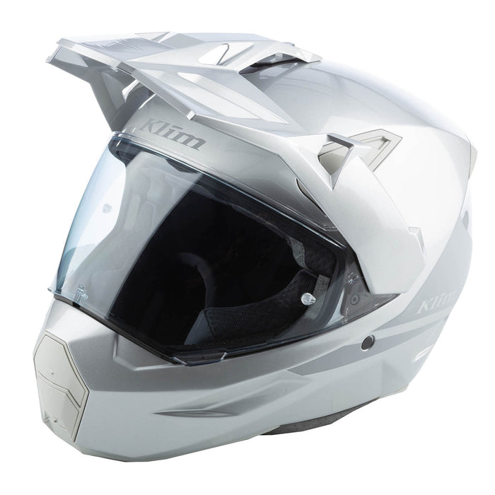 KLIM X1 ALPHA SOLID HELMET - ECE/DOT 2025 in Gloss Metallic High-Rise - Monument