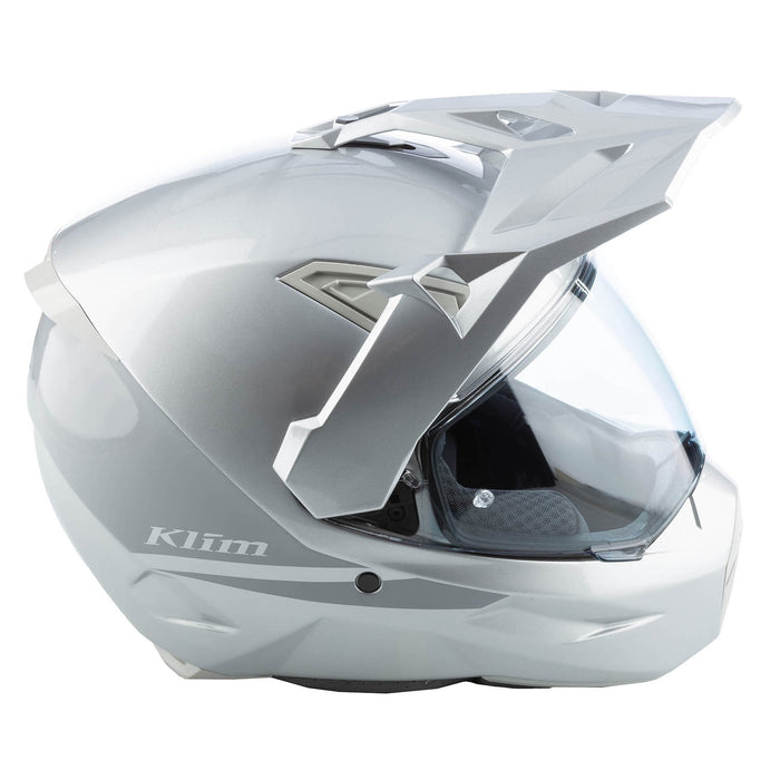 KLIM X1 ALPHA SOLID HELMET - ECE/DOT 2025 in Gloss Metallic High-Rise - Monument