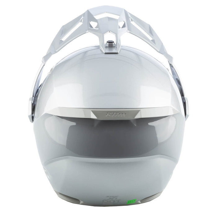 KLIM X1 ALPHA SOLID HELMET - ECE/DOT 2025 in Gloss Metallic High-Rise - Monument