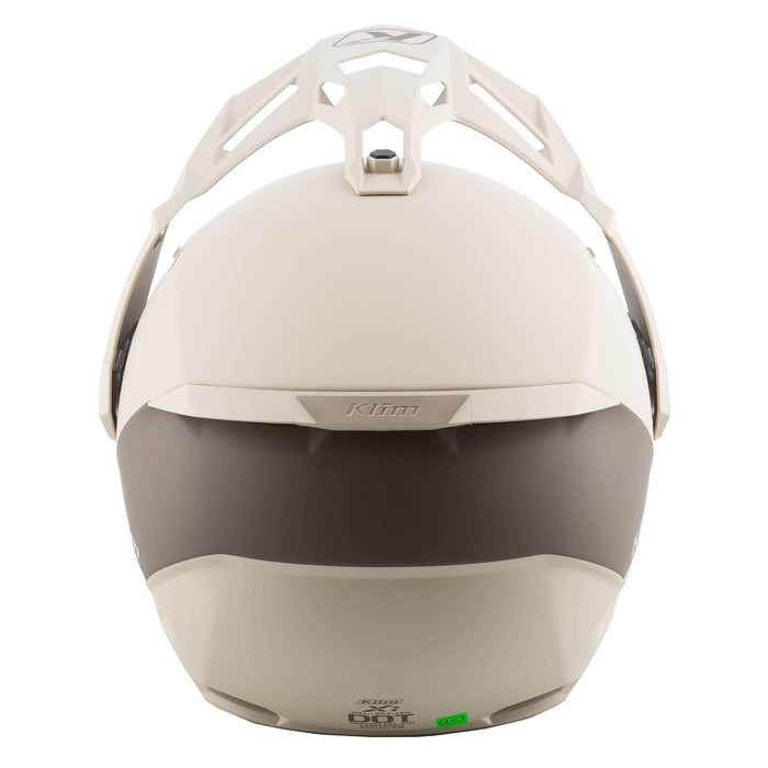 KLIM X1 ALPHA SOLID HELMET - ECE/DOT 2025 in Matte Peyote - Teak