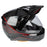 KLIM X1 ALPHA QUANTA HELMET - ECE/DOT 2025 in Gloss Black - Fiery Red