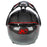 KLIM X1 ALPHA QUANTA HELMET - ECE/DOT 2025 in Gloss Black - Fiery Red