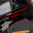 KLIM X1 ALPHA QUANTA HELMET - ECE/DOT 2025 in Gloss Black - Fiery Red