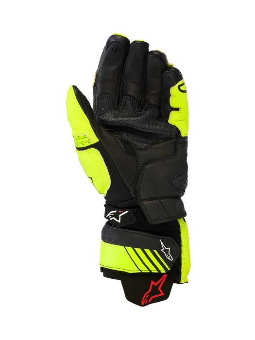 ALPINESTARS GP PLUS R V3 LEATHER GLOVES 2026 in Fluo Yellow/Black