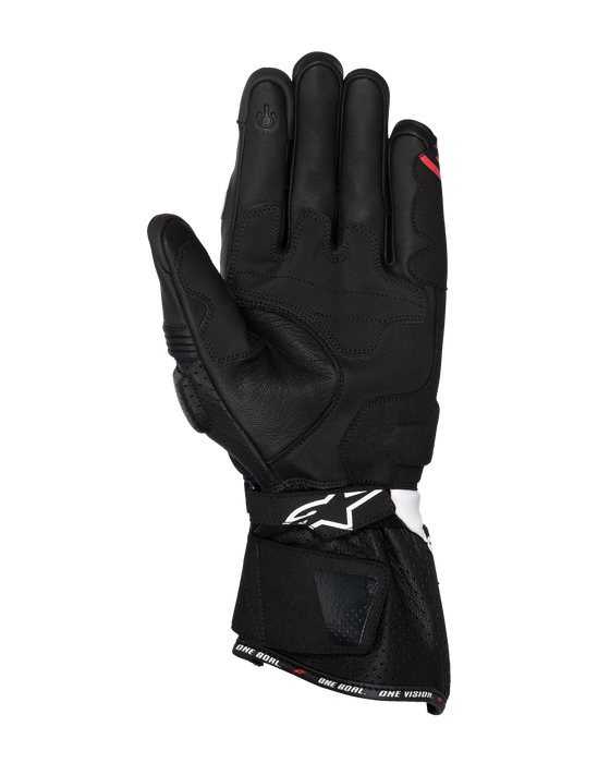 ALPINESTARS SP-3 GLOVES 2026 in Black/White/Fluo Red