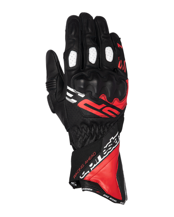 ALPINESTARS SP-3 GLOVES 2026 in Black/Bright Red/White