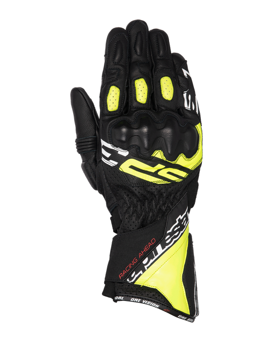 ALPINESTARS SP-3 GLOVES 2026 in Black/Fluo Yellow/White