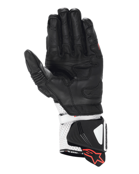ALPINESTARS GP PRO R4 GLOVES 2025 in Black/White