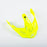 KLIM X1 PEAK VISOR in Gloss Hi-Vis - White