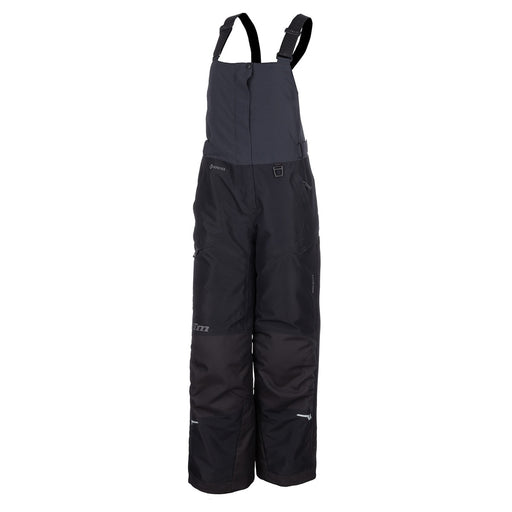 Klim Flare Bib in Black - Asphalt