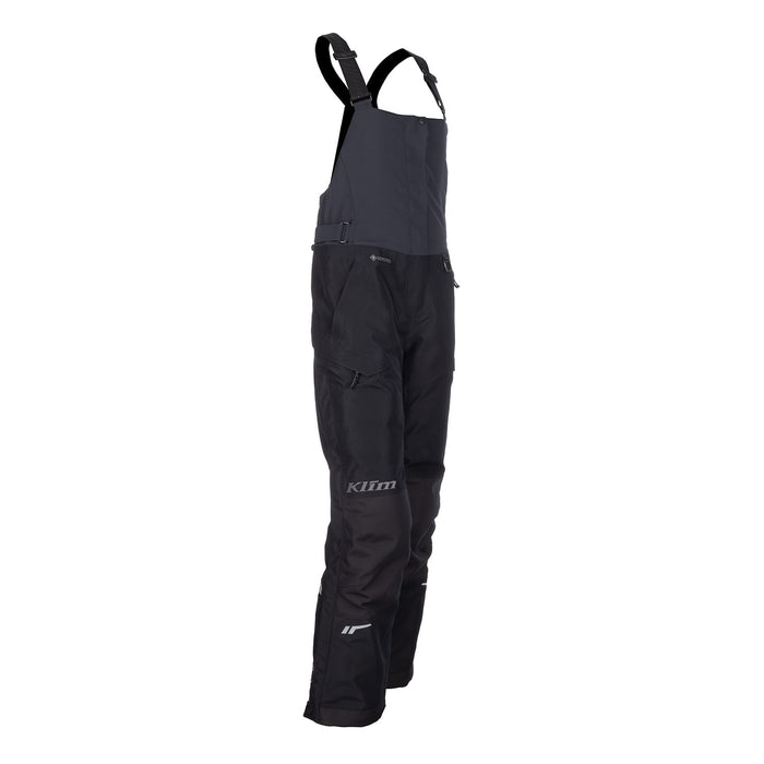 Klim Flare Bib in Black - Asphalt