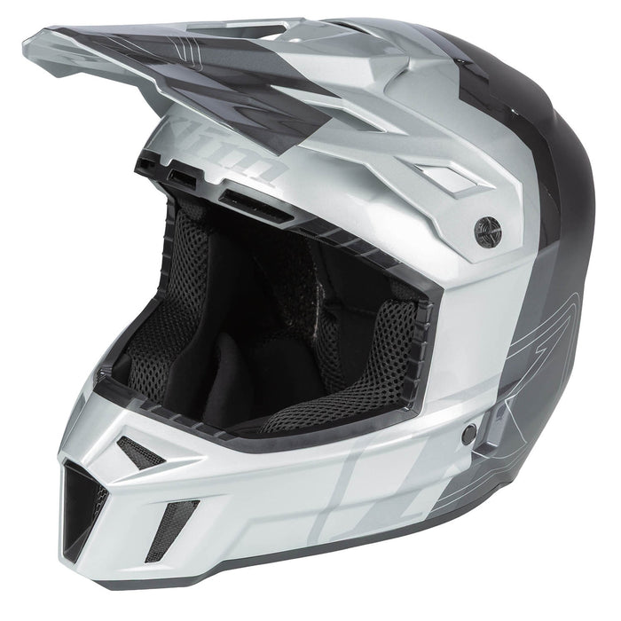 KLIM F3 CARBON PRO TILT OFF-ROAD HELMET ECE in Gloss Asphalt - Monument