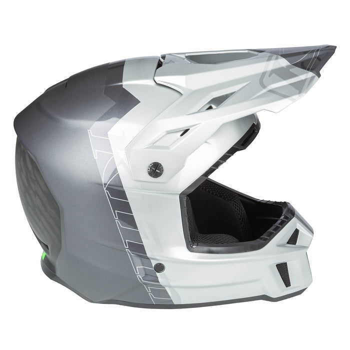 KLIM F3 CARBON PRO TILT OFF-ROAD HELMET ECE in Gloss Asphalt - Monument