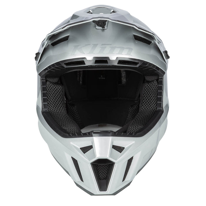 KLIM F3 CARBON PRO TILT OFF-ROAD HELMET ECE in Gloss Asphalt - Monument