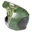 KLIM F3 CARBON PRO TILT OFF-ROAD HELMET ECE in Gloss Rifle Green - Oil Green