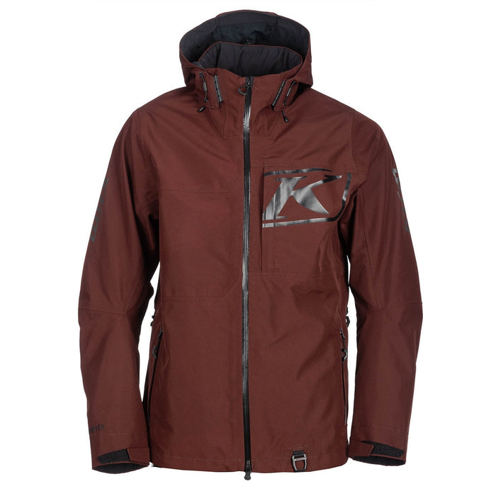 Klim Powerxross Jacket in Bitter Chocolate - Black