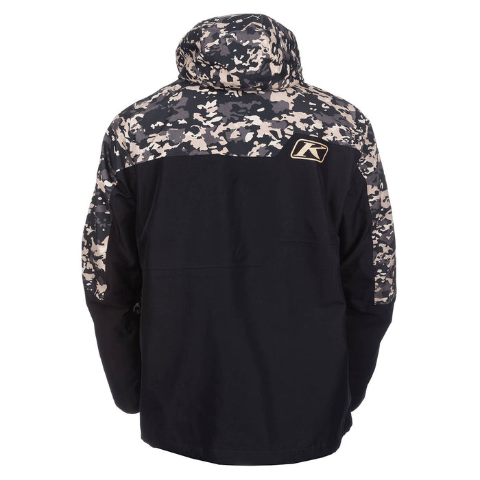 Klim Powerxross Jacket in Black - Montana Tan Camo 2025