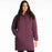 Klim Luna Stretch Down Women's Parka in Italian Plum