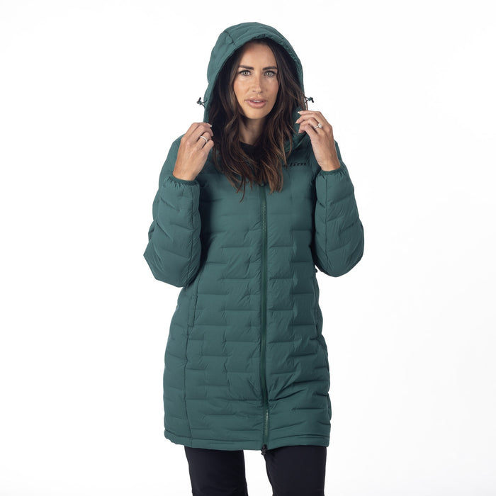 KLIM LUNA STRETCH DOWN PARKA 2025 in Rain Forest