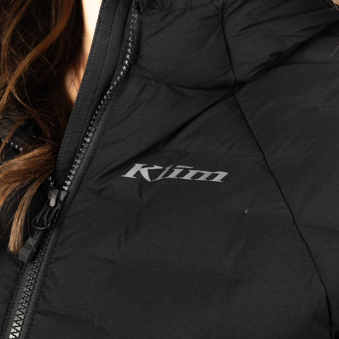 KLIM LUNA STRETCH DOWN HOODED JACKET 2025 in Black