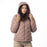 KLIM LUNA STRETCH DOWN HOODED JACKET 2025 in Twilight Mauve