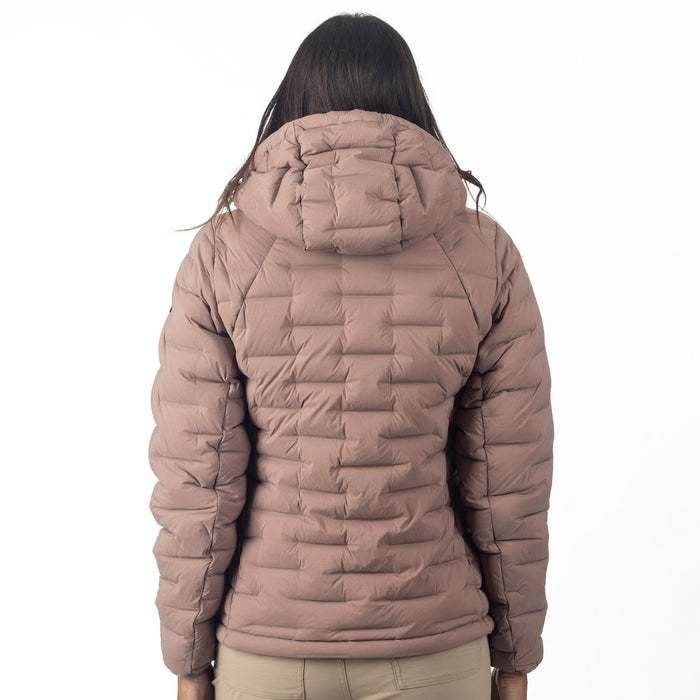 KLIM LUNA STRETCH DOWN HOODED JACKET 2025 in Twilight Mauve