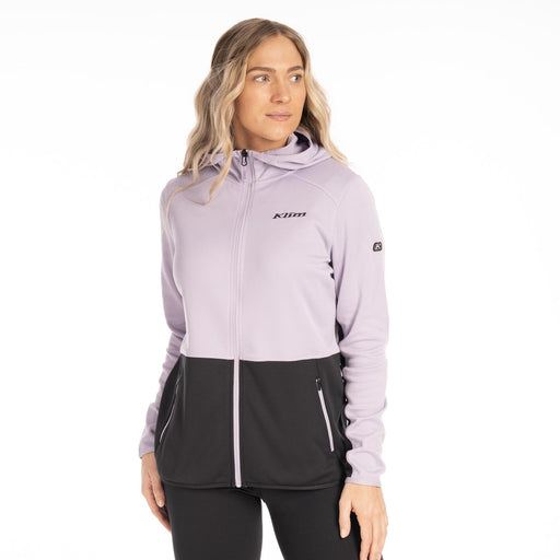 Klim Solitude Women's Hoodie in Wisteria - Black