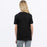 FXR Moto Youth Premium T-shirt Black/NightClub