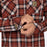 FXR HD FLANNEL SHIRT in Maroon/Navy
