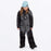 FXR CHILD COLD CROSS CX MONOSUIT 2025 - Black/Charcoal