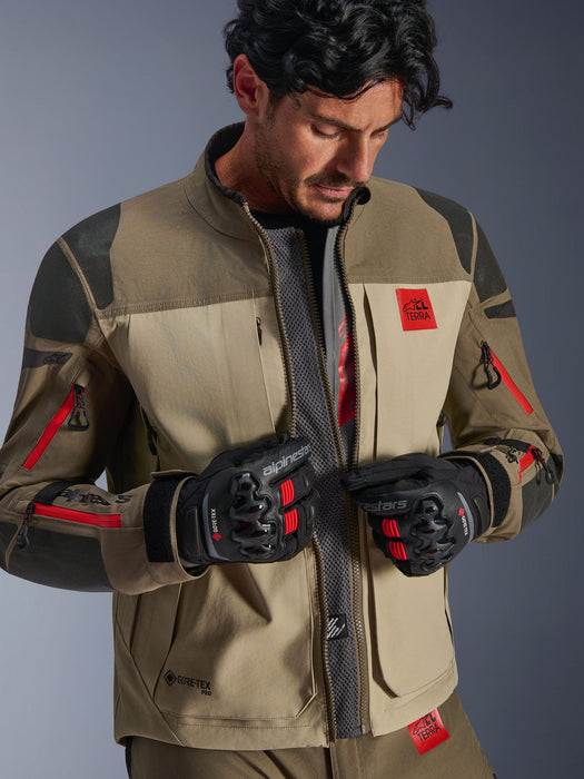 ALPINESTARS NAZCA GORE-TEX® PRO JACKET 2026 in Walnut/Rock/Brown