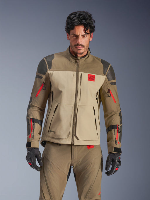 ALPINESTARS NAZCA GORE-TEX® PRO JACKET 2026 in Walnut/Rock/Brown