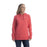 KLIM Mariposa Long Pullover Hoodie 2025 in Rouge Red - White