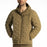 KLIM Boulder Stretch Down Hooded Jacket in Dark Olive