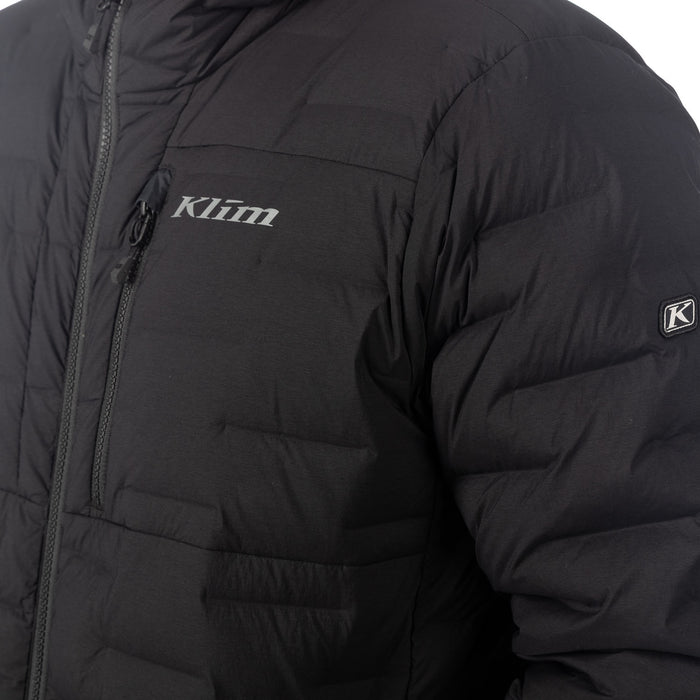 KLIM BOULDER STRETCH DOWN HOODED JACKET 2025 in Black