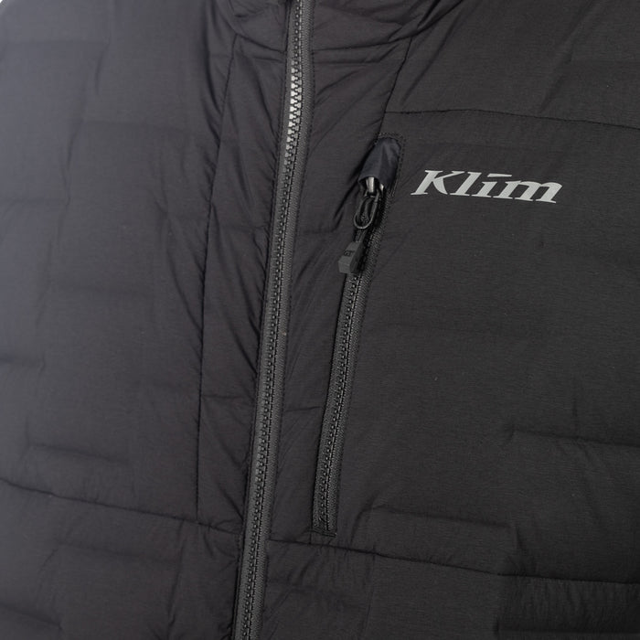 KLIM BOULDER STRETCH DOWN HOODED JACKET 2025 in Black