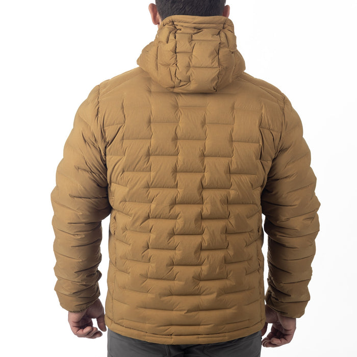 KLIM BOULDER STRETCH DOWN HOODED JACKET 2025 in Breen