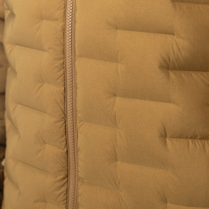 KLIM BOULDER STRETCH DOWN HOODED JACKET 2025 in Breen