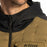 KLIM Boulder Stretch Down Hybrid Hoodie in Dark Olive - Black