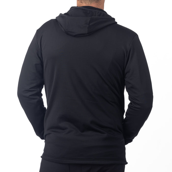 KLIM BOULDER STRETCH DOWN HYBRID HOODIE 2025 in Duffel Bag - Black