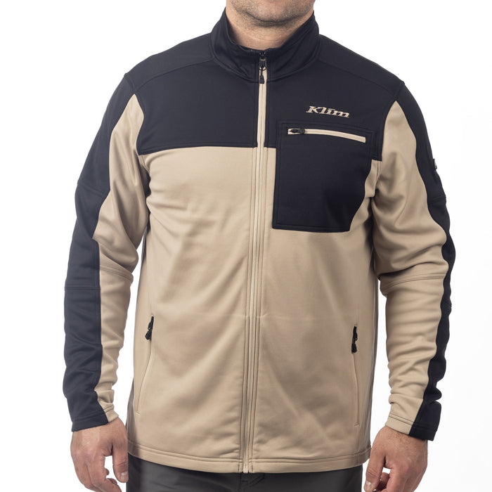 Klim Glacier Jacket in Montana Tan - Black 2025